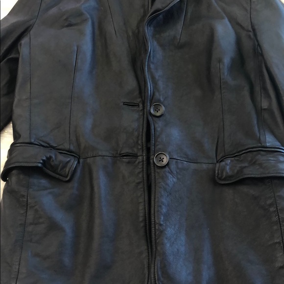 Banana Republic 100% Genuine Leather Jacket ✨ - Picture 6 of 6